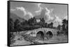 Keswick Bridge, Cumbria-W Westall-Framed Stretched Canvas