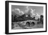 Keswick Bridge, Cumbria-W Westall-Framed Art Print