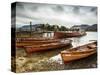 Keswick Launch Boats, Derwent Water, Lake District National Park, Cumbria, England-Chris Hepburn-Stretched Canvas