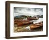 Keswick Launch Boats, Derwent Water, Lake District National Park, Cumbria, England-Chris Hepburn-Framed Photographic Print