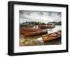 Keswick Launch Boats, Derwent Water, Lake District National Park, Cumbria, England-Chris Hepburn-Framed Photographic Print