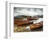 Keswick Launch Boats, Derwent Water, Lake District National Park, Cumbria, England-Chris Hepburn-Framed Photographic Print