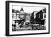 Ketchikan, Alaska - View of Dock Street-Lantern Press-Framed Art Print