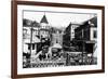 Ketchikan, Alaska - View of Dock Street-Lantern Press-Framed Premium Giclee Print