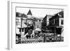 Ketchikan, Alaska - View of Dock Street-Lantern Press-Framed Art Print