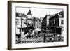 Ketchikan, Alaska - View of Dock Street-Lantern Press-Framed Art Print