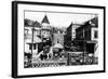 Ketchikan, Alaska - View of Dock Street-Lantern Press-Framed Art Print