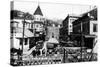 Ketchikan, Alaska - View of Dock Street-Lantern Press-Stretched Canvas