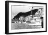 Ketchikan, Alaska View of Seiner Fleet Fishing Boats Photograph - Ketchikan, AK-Lantern Press-Framed Art Print