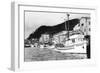 Ketchikan, Alaska View of Seiner Fleet Fishing Boats Photograph - Ketchikan, AK-Lantern Press-Framed Art Print