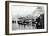 Ketchikan, Alaska - View of Trolling Boats in Harbor-Lantern Press-Framed Art Print