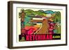 Ketchikan Decal-null-Framed Art Print