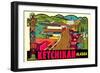 Ketchikan Decal-null-Framed Premium Giclee Print