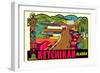 Ketchikan Decal-null-Framed Premium Giclee Print