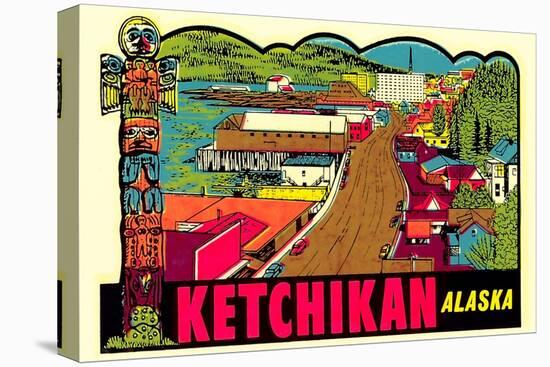 Ketchikan Decal-null-Stretched Canvas