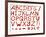 Ketchup Alphabet-timbrk-Framed Art Print