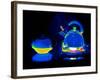 Kettle And Teapot, Thermogram-Tony McConnell-Framed Photographic Print