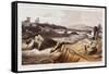 Kettle Falls, Columbia River-Thomas H. Ford-Framed Stretched Canvas