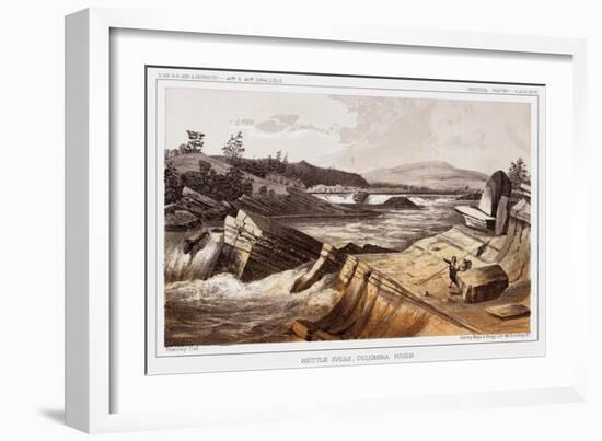 Kettle Falls, Columbia River-Thomas H. Ford-Framed Giclee Print