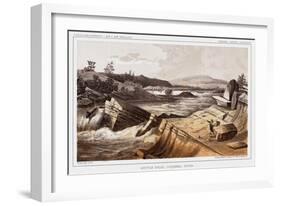 Kettle Falls, Columbia River-Thomas H. Ford-Framed Giclee Print