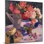 Kettle Hat and Flowers-Allayn Stevens-Mounted Art Print