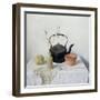 Kettle, Poppyheads and Gourd, Still Life, 1990-Arthur Easton-Framed Giclee Print