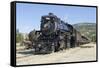 Kettle Valley Steam Railway, Summerland, British Columbia, Canada-Michael DeFreitas-Framed Stretched Canvas