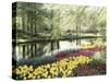 Keukenhof Gardens, Lissa, Netherlands-null-Stretched Canvas