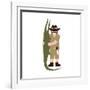 Kev from Darwin-Tosh-Framed Art Print