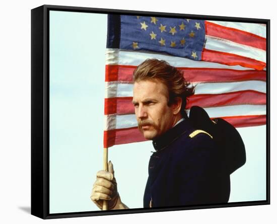 Kevin Costner, Dances with Wolves (1990)-null-Framed Stretched Canvas