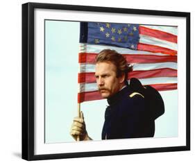 Kevin Costner, Dances with Wolves (1990)-null-Framed Photo