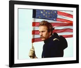 Kevin Costner, Dances with Wolves (1990)-null-Framed Photo