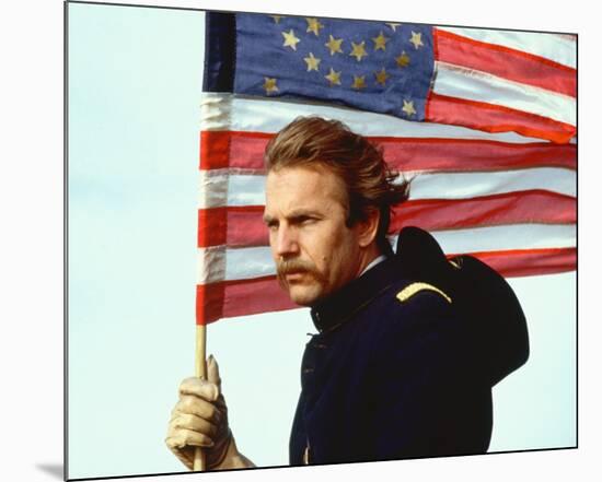 Kevin Costner, Dances with Wolves (1990)-null-Mounted Photo