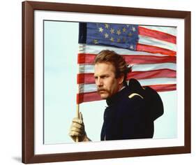 Kevin Costner, Dances with Wolves (1990)-null-Framed Photo