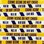 Crime Scene Tape-Kevin Curtis-Premium Photographic Print