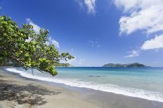 View of sandy beach, looking towards Little Tobago, Speyside, Tobago-Kevin Elsby-Photographic Print