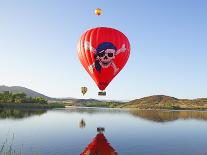 Red Hot Air Balloon-Kevin Griffin-Photographic Print