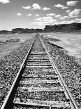 Klan00088 Moab Train Tracks Desert Landscape Utah-Kevin Lange-Photographic Print