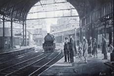 Waiting for the Train, 2008-Kevin Parrish-Giclee Print