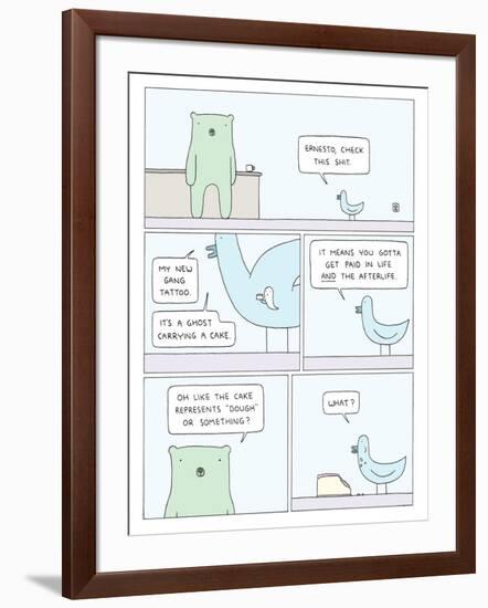 Kevin's Gang-Reza Farazmand-Framed Art Print