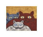 Ice Cats-Kevin Snyder-Mounted Giclee Print