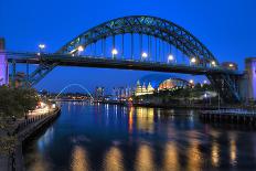 Newcastle Tyne Bridge-KevTate999-Stretched Canvas