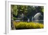 Kew Autumn Lake 1-Charles Bowman-Framed Photographic Print