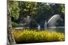 Kew Autumn Lake 1-Charles Bowman-Mounted Photographic Print