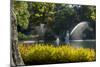 Kew Autumn Lake 1-Charles Bowman-Mounted Photographic Print