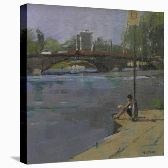 Kew Bridge, 2009-Pat Maclaurin-Stretched Canvas