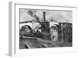 Kew Bridge Goes-Warwick Goble-Framed Art Print