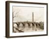 Kew Bridge-JH Herring-Framed Art Print