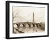 Kew Bridge-JH Herring-Framed Art Print