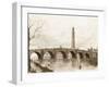 Kew Bridge-JH Herring-Framed Art Print